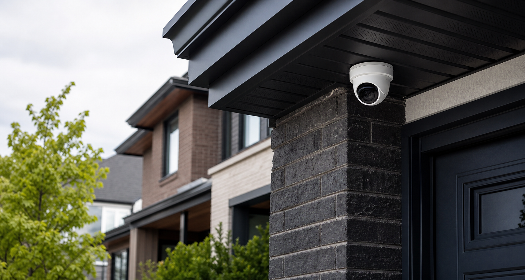 Security camera installation by GTA Camera Pros